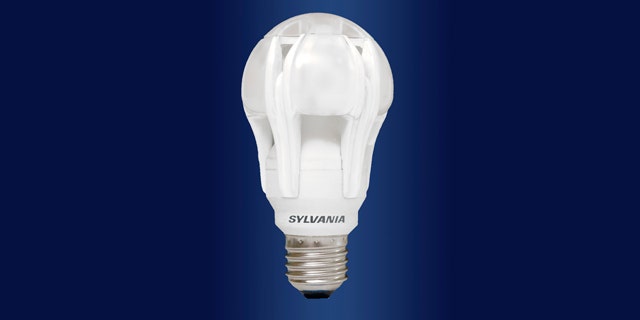 This is Osram Sylvania's ULTRA High Performance Series omni-directional LED A-Line lamp, designed to give the equivalent brightness of a 75-watt standard bulb.