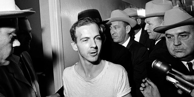 Authorities say Lee Harvey Oswald was the lone gunman responsible for John F. Kennedy's death. [Associated Press)