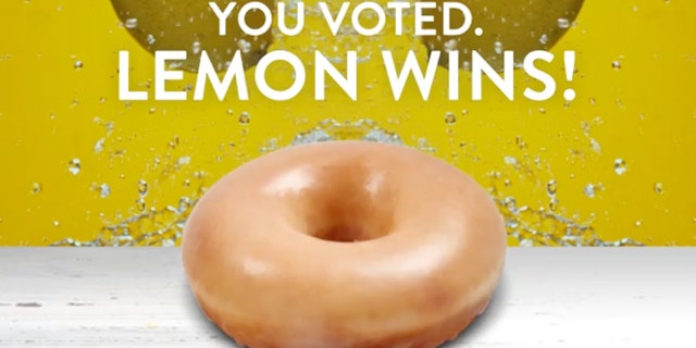 America has spoken, and they have picked lemon to be the glaze flavor for the limited-edition springtime treat.