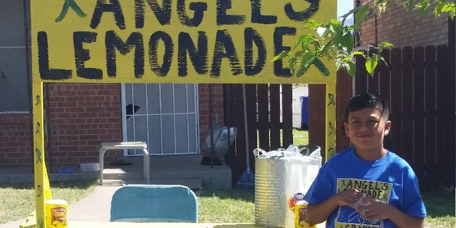 Angel is raising funds to help his grandfather pay medical bills.