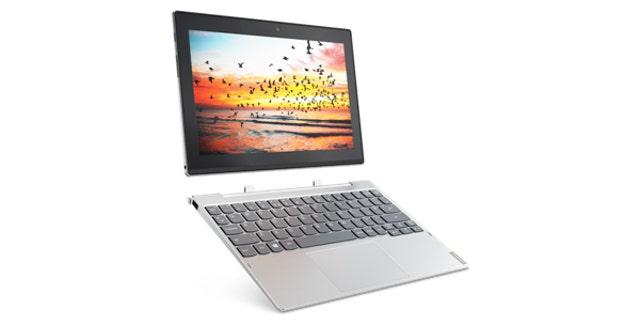 Lenovo Miix 320 Windows 10 detachable in Platinum Silver (Lenovo).