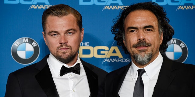 Feb 6, 2016. Leonardo DiCaprio, left, star of  "The Revenant," poses backstage with the film's director Alejandro Gonzalez Inarritu at the 68th Directors Guild of America Awards in Los Angeles.