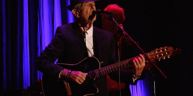 Leonard Cohen, photographed in 2010 in Italy.