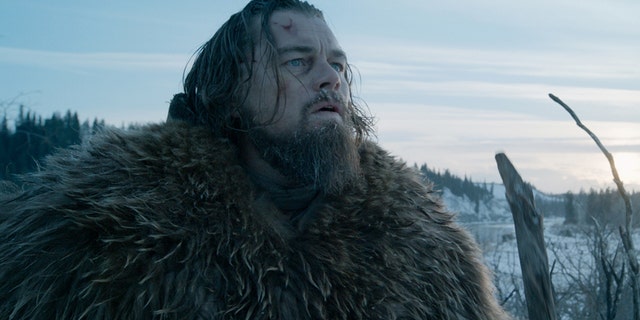 This photo provided by courtesy of Twentieth Century Fox shows, Leonardo DiCaprio as Hugh Glass, in a scene from the film, "The Revenant," directed by Alejandro Gonzalez Inarritu. The 88th annual Academy Awards nominations will be announced beginning at 5:30 a.m. PST on Thursday, Jan. 14, 2016, at the Academy of Motion Picture Arts and Sciences in Beverly Hills, Calif. The Oscars will be presented on Feb. 28, 2016, in Los Angeles. (Courtesy Twentieth Century Fox via AP)