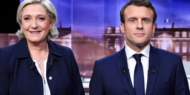 lepen-macron