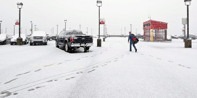 Winter weather advisories were issued from Maine to northern Virginia.