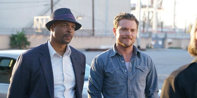 Damon Wayans with his former co-host Clayne Crawford on the FOX action series.