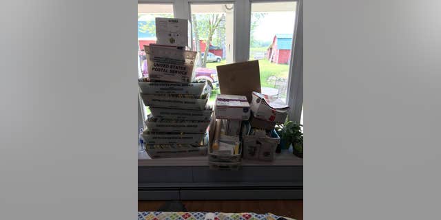 Ike Fabela's daughter, Lolie, said the family drives to the post office nearly everyday to pick up the thousands of cards and letters that come through.