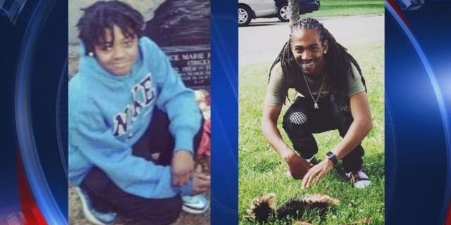 Kerrice Lewis, left, and Armani Coles,
