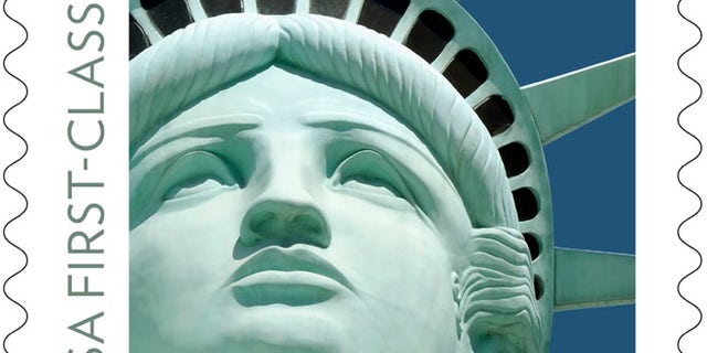 FILE: This undated file handout image provided by the U.S. Postal Service shows the Lady Liberty first class postage stamp first issued in 2011.