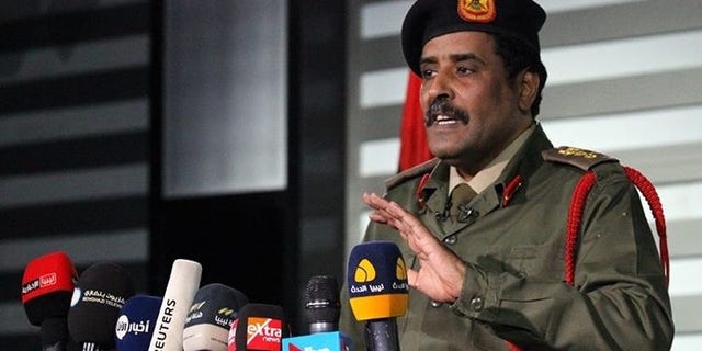 Col. Ahmed Almesmari, spokesman for the self-styled Libyan National Army (LNA).