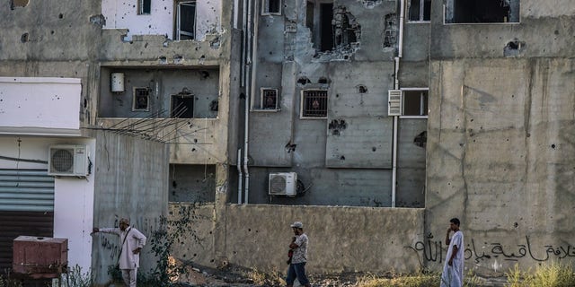 Sirte, Libya under ISIS occupation in 2016.