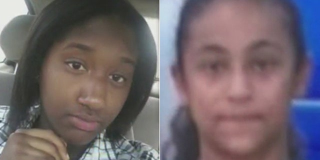 Nisa Mickens, (l.), and Kayla Cuevas, (r.)