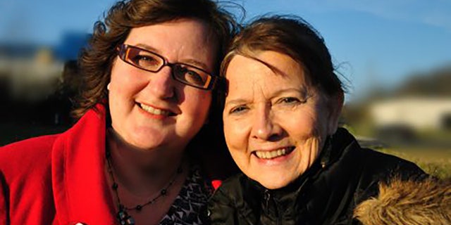 Lissa Lucas, left, pictured with businesswoman Charlotte Pritt.