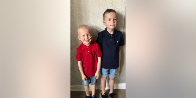 All three of Ollie's siblings were a match, but doctors believe Finley is the best candidate.