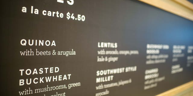 A selection of mains and sides at The Little Beet, Midtown.