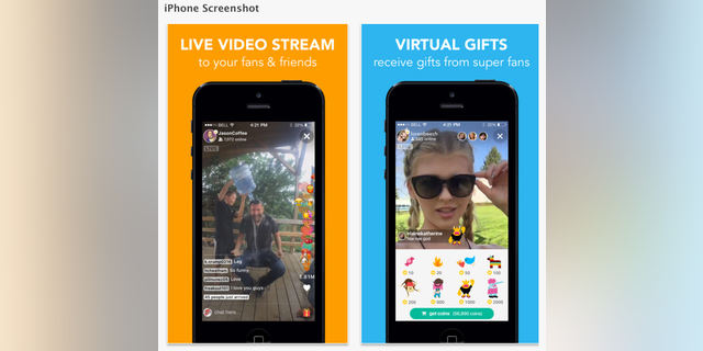(Screenshot of Live.ly in the App Store)