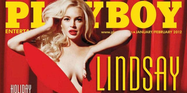 Lindsay Lohan nude Playboy spread makes dad happy