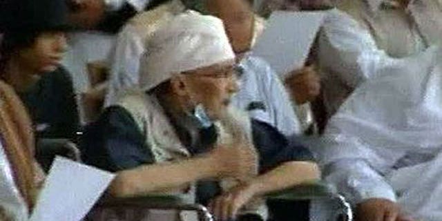 Libyan man convicted in the 1988 bombing of a Pan Am plane over Lockerbie, Scotland, attended a rally in Tripoli in support of Muammar Qaddafi, according to Libya's state TV — another sign of defiance by the Qaddafi regime.