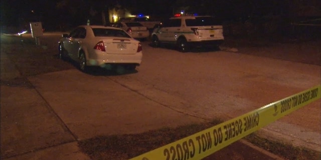 The shooting scene in Lockhart.