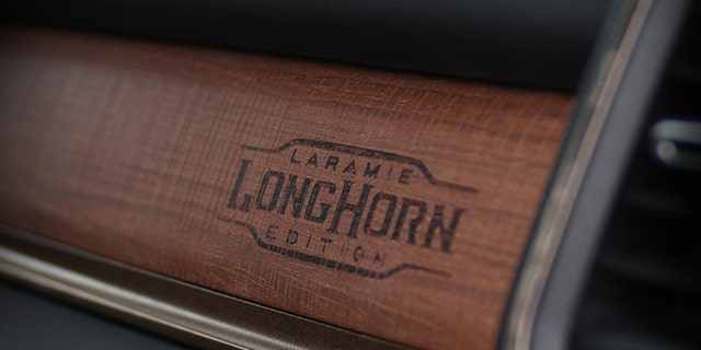 2019 Ram 1500 Laramie Longhorn â Wood and Wrapped Details