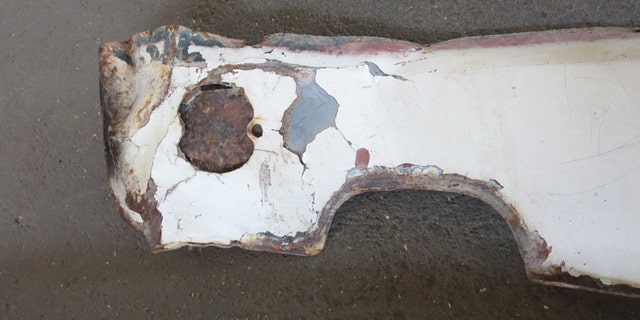 Original part removed from the car