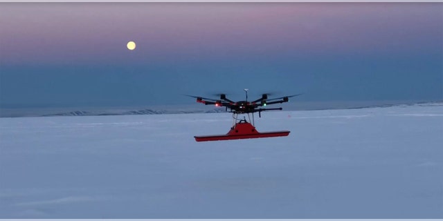 A World War II airplane that was lost in Greenland decades ago has been found deep beneath glacial ice. The warplane was part of the so-called Lost Squadron, and was first spotted by an aerial drone, though a ground-based survey confirmed the location. Searchers hope to eventually melt the ice and recover the warplane. Credit: Hot Point Solutions
