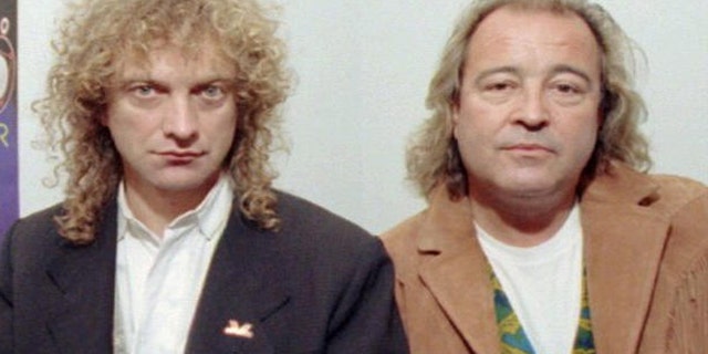 Lou Gramm, left, and Mick Jones of Foreigner.