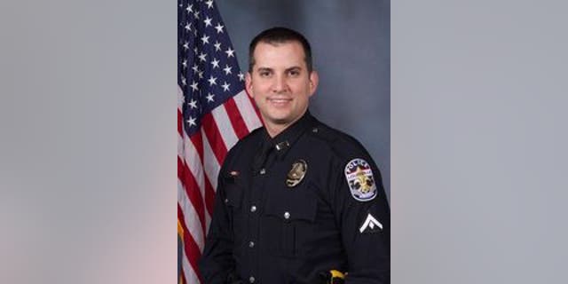 Lousiville police Det. Jason Schweitzer was in Lexington to attend a Fraternal Order of Police event.