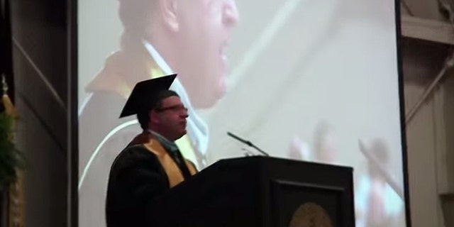 Lebanon High School Principal Kevin Lowery reminded graduates last month that the nation’s motto of “In God We Trust” can be found on U.S. currency and in Francis Scott Key’s 1814 version of “The Star-Spangled Banner.” Lowery also noted during the May 23 commencement that even though “God is reflected in the very fabric” of the nation, it would be inappropriate and even illegal to mention God or say a prayer at the ceremony. (YouTube)