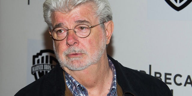 FILE - In this April 17, 2015 file photo, filmmaker George Lucas attends the Tribeca Film Festival in New York. (Photo by Charles Sykes/Invision/AP, File)