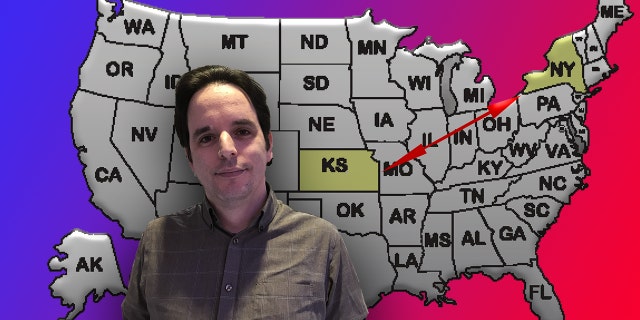 Lifelong New Yorker Andy Maskin wants to become the governor of Kansas thanks to a loophole about residency requirements.