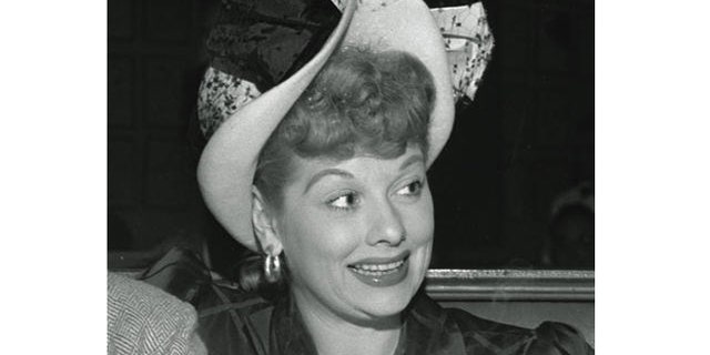 A young Lucille Ball.