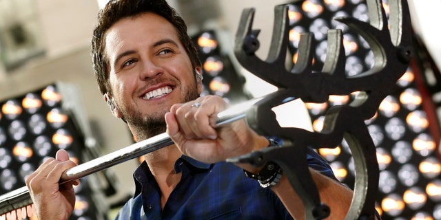 August 16, 2013.Singer Luke Bryan performs on the "Today" show in New York.