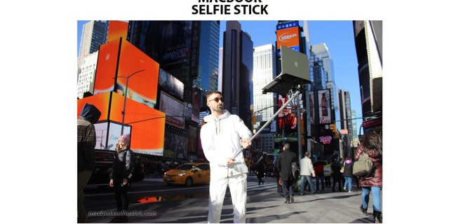 (Screenshot from www.macbookselfiestick.com)