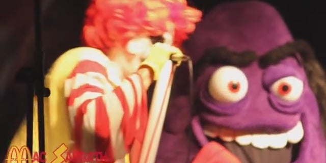 Mac Sabbath does cover songs from the heavy metal band Black Sabbath, but with a fast food twist.