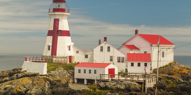Expore "Downeast" Maine on this route that concludes near the West Quoddy Head Light in Lubec.