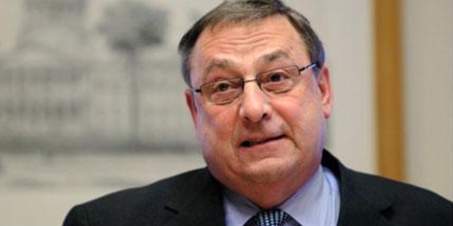 FILE: Maine Gov. Paul LePage