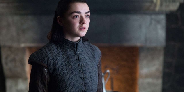 Maisie Williams as Arya Stark in the HBO fantasy series "Game of Thrones."