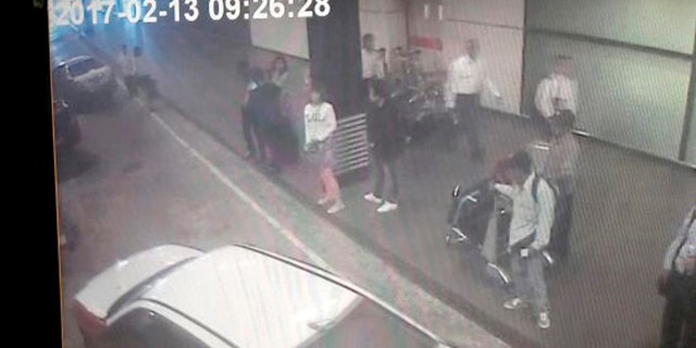 CCTV footage shows a woman in Kuala Lumpar International Airport the day of Kim Jong Nam's death.