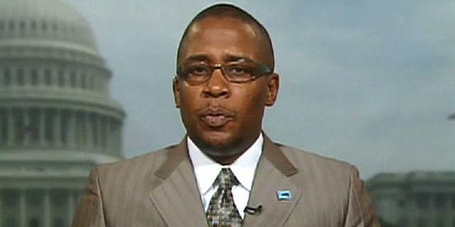 Malik Zulu Shabazz, chairman of the New Black Panther Party, speaks to Fox News, July 9. 2010. (FNC)