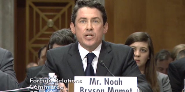Feb. 6, 2014: Noah Bryson Mamet, nominee to be ambassador to Argentina, speaks before the Senate Foreign Relations Committee.