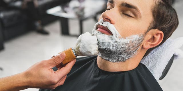 Men's shaving brushes made from animal hair were linked with cases of anthrax around the time of World War I, according to a new report.