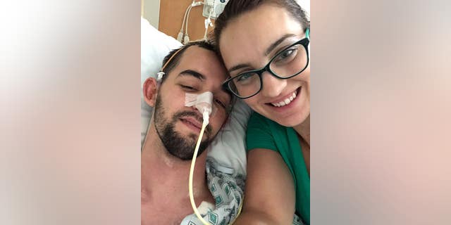 Devon said that her husband, Trevor, is on the mend but has a long road to full recovery.