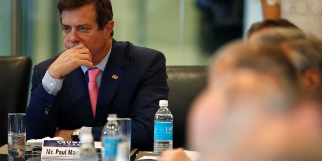 Paul Manafort of Republican presidential nominee Donald Trump's staff listens during a round table discussion on security at Trump Tower in the Manhattan borough of New York, U.S., August 17, 2016.