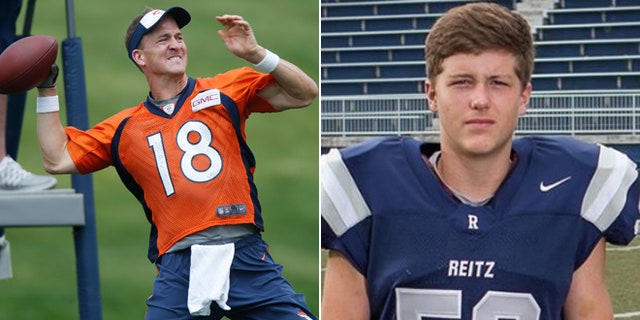 Peyton Manning writes touching note to family of teenage fan killed by ...