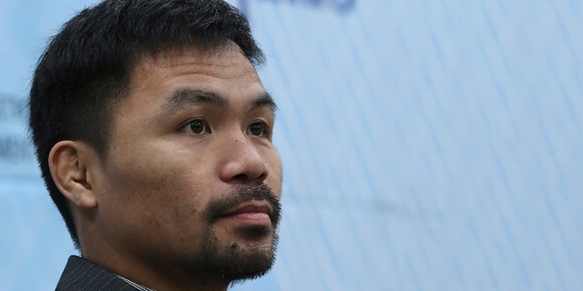 Boxer Manny Pacquiao is helping an ice cream vendor in the Philippines who had a stroke rebuild his life.