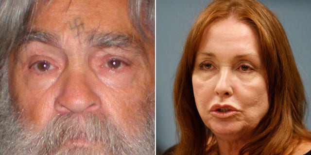 FILE: Debra Tate, sister of Sharon Tate, speaks at a parole hearing for Manson follower Susan Atkins.