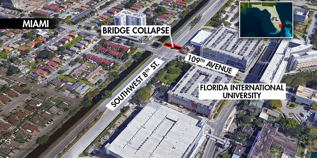 Last week's bridge collapse happened adjacent to many buildings on Florida International University's campus.