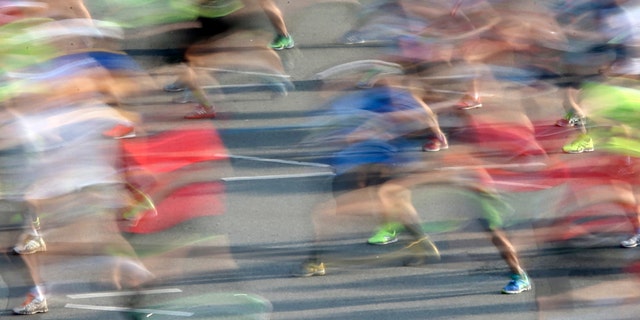 File photo - Runners compete at the Berlin marathon in Berlin, Germany, Sept. 25, 2016. (REUTERS/Fabrizio Bensch)